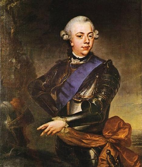 Johann Georg Ziesenis State Portrait of Prince William V of Orange Germany oil painting art